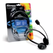 Fone Headset Standard Maxprint 3.5mm P2