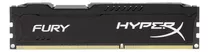 Memória Ram Fury Color Preto  4gb 1 Hyperx Hx316c10fb/4