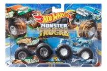 Hot Wheels Monster Truck Pack C/ 2 Carrinhos Mattel Fyj64