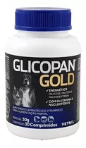 Glicopan Gold Para Cães E Gatos 30 Comprimidos - Vetnil
