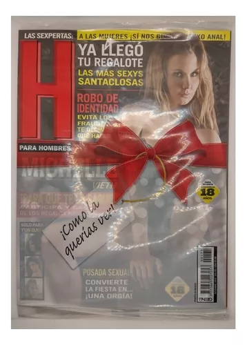 Revista H Para Hombres Michelle Vieth Sellada Sin Abrir Cuotas Sin