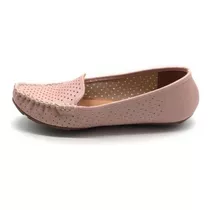 Zapato Tipo Nautico Para Dama Color Rosa