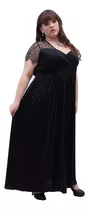 Elegante Vestido Talles Grandes 6xl Para Busto 145-155 Cm 