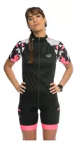 Remera Jersey Ciclismo Jar Vec Manga Corta, Mujer,  Ruta Mtb