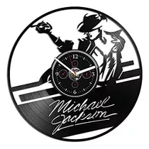 Reloj De Pared Con Disco De Vinilo Kovides De 12 Pulgadas Mj