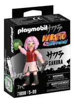 Figura Para Armar Playmobil Naruto Shippuden Sakura 7 Piezas