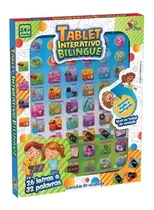 Tablete Interativo Infantil De Crianças Bilingue Educativo
