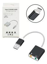 3.5mm Tarjeta De Sonido7.1 Conector Usb C Audio Y Micrófono