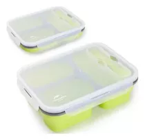 Bowl Silicona Lunch Box 24 X 17.5 Nature Hike Color: Blanco-