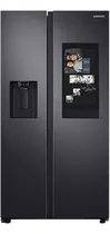 Nevecón Samsung Side By Side Family Hub 758 L Rs27t5561b1 Color Gris Oscuro 127v