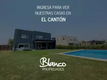 Emprendimiento El Cantón | Todas Nuestras Casas A La Venta! En El Cantón, Escobar, G.b.a. Zona Norte