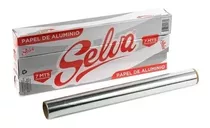 Papel De Aluminio Doméstico Selva 7m Pack X 2