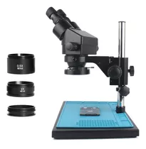 Microscopio Trinocular /binocular Industrial Zoom 7x-45x 