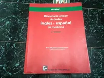 Diccionario Critico Dudas Ingles/español Medicina