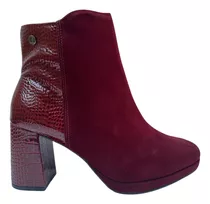 Botinetas Vizzano Bota Cortas Moda 3076 Vino/na/c Natshoes