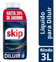 Jabón Líquido Para Diluir Skip Bio-enzimas Tecnologia Superior En Limpieza Y Cuidado 500 Ml