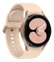 Samsung Galaxy Watch4 (bluetooth) 1.2  Caja 40mm De  Aluminio, Malla  Rosa Claro De  Fluoroelastómero Sm-r860