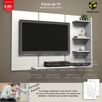 Mueble De Tv Centro De Entretenimiento Flotante.