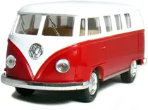 Carrinho Coleção Volkswagen Kombi 1962 - 1/32 Metal 