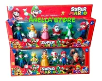 Set De Figuras Super Mario Bross Figuras Coleccionables 