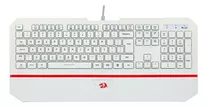 Teclado Gamer Redragon Karura Branco Abnt-2 