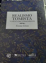 Realismo Tomista Y Crítica Del Conocimiento, Étienne Gilson