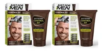 Shampoo Hombres Reduce Canas Gradual Just Men Control Gx X 2