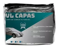 Capa Pra Cobrir Carro Impermeável Forro Proteção Sol Black F