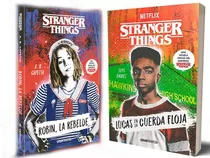 Stranger Things Robin Y Lucas - Serie Netflix - Original