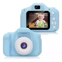 Mini Videocámara Digital Para Niños Color Azul