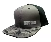 Gorro Rapala  Lure Camo Flat Brim Cap Gris Negro