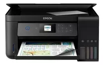 Impresora A Color Multifunción Epson Ecotank L4160 Con Wifi Negra 220v