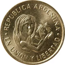 Argentina 50 Centavos 1996 Unicef - Sin Circ.