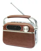 Radio Daewoo Retro Madera Di-rh221br Bluetooth Usb Vintage