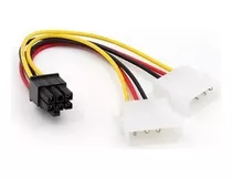 Cable Adaptador De Pci Express De 6 Pines A Molex De 15cm