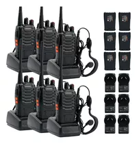 Handy Radio Uhf Walkie Talkie 16ch Vox Gadnic Kit X6 + Auri