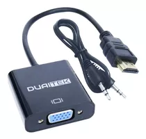 Conversor Notebook Hdmi A Monitor Vga Gtia Calidad Duaitek