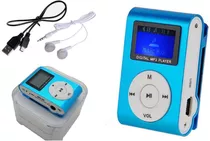 Reproductor Mp3 Solapero, Con Ranura Sd Y Display           