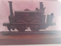 Locomotora De Fundicon De Bronce La Porteña 