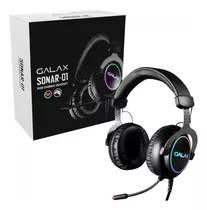 Headset Gamer Galax Sonar-01 Rgb Usb Cor Preto