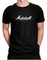 Camiseta Camisa Marshall Amp Guitar Bass Sound Musicos