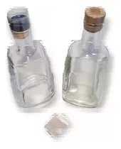 Cien Precintos Termocontraibles Cristal P/ Botellas 35mm Dia