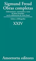 Obras Completas 24 Indices Y Bibliografias - Freud Sigmund