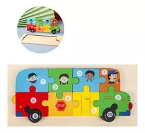 Brinquedos Educativos Para Ensino De Madeira Para Automóveis