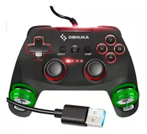 Joystick Ergonomico X-input/d-input Compatible Con Pc P3 Computadora Steam Notebook Tv Box Android Dehuka