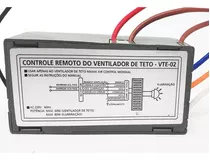 Módulo Receptor Ventilador Teto Vte-02 Vte-04 220v Mondial