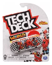 Skate De Dedo 96mm - World Industries Vermelho - Tech Deck