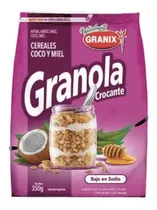 Granola Crocante Cereales Coco Miel Bajo En Sodio Granix