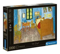 Puzzle 1000 Peças Van Gogh - Quarto Em Arles - Clementoni -