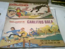 Lote G Revista Piluso + Chifladuras Carlitos Bala Retro Kxz